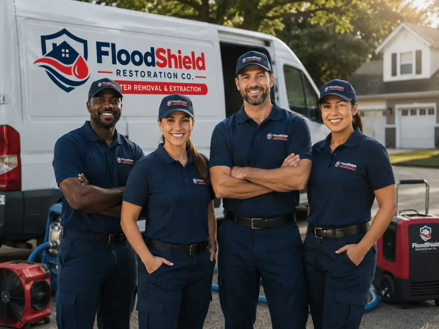 Flood Damage Restoration company in Temperanceville, VA